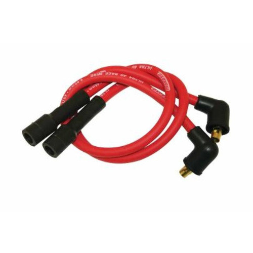 Moroso 97 -98 Harley-Davidson FLT/FLHT/FLHR/FLTR Ultra 40 Wire Set - Red - 28626 User 1