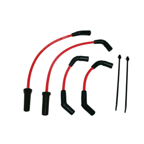 Moroso 2018+ Harley-Davidson Milwaukee 8 Softail Ultra 40 Wire Set - Red - 28645 User 1