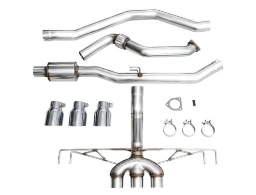 AWE Tuning 2023 Honda Civic Type R FL5 Track Edition Exhaust w/ Triple Chrome Silver Tips - 3020-52287 User 1