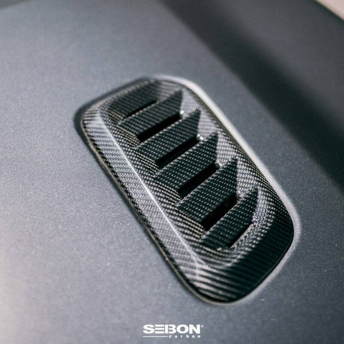 Seibon 2023 Toyota GR Corolla Carbon Fiber Hood Vents - HV23TYGRCOR User 1