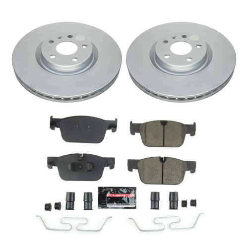 Power Stop 19-21 Volvo S60 Front Z23 Coated Brake Kit - CRK8227 Photo - Primary