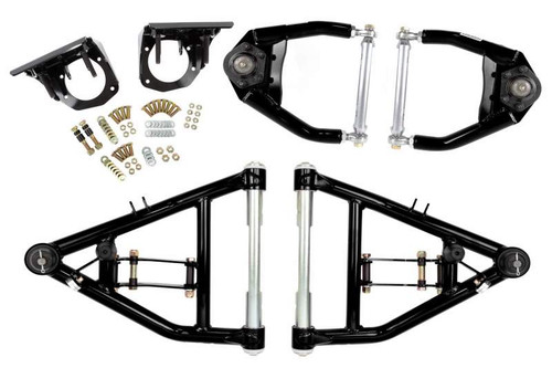 UMI Performance 73-87 GM C10 CornerMax A-Arm Kit - Black - 643546-B Photo - Primary