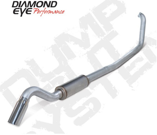 Diamond Eye KIT 4in TB SGL AL: TURN DOWN 00-03 FORD 7.3L F250/F350 - K4319A-TD User 1