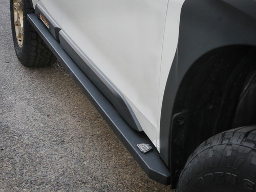 aFe POWER 20-23 Subaru Outback H4 2.4L (t) / H4 2.5L Terra Guard Trail Steps - Black - 79-27006 Photo - Mounted