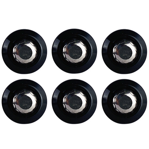 BLOX Racing New Fender Washers Kit M6 12pt - 6pc Large Diameter Black - BXAC-00311-BK User 1