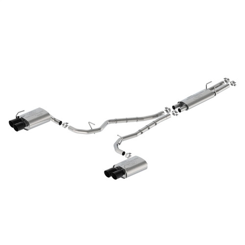 Ford Racing 20-23 Explorer ST Sport Cat-Back Exhaust System Dual Rear Exit w/Black Tips - M-5200-ESTB Photo - Primary