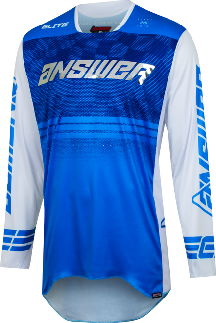 Answer 23 Elite Finale Jersey Blue/White/Silver - Medium - 447431 User 3