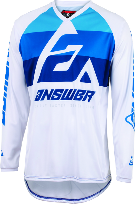 Answer 23 Syncron CC Jersey Blue/White Youth - Medium - 447513 User 3