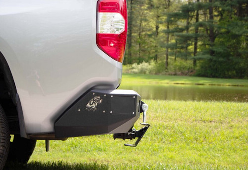 Fishbone Offroad 14-21 Toyota Tundra Rear Bumper - Black Texture - FB22391 Photo - lifestyle view