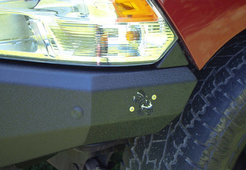 Fishbone Offroad 2009+ Ram 1500 Classic Anglerfish Front Bumper - Black Texture - FB22397 Photo - lifestyle view