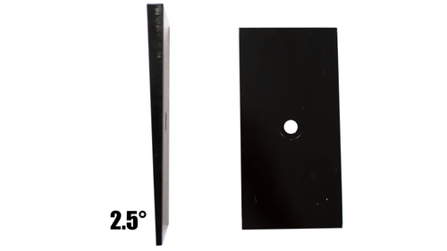Fishbone Offroad Universal 2.5in Leaf Spring Shim - Black - FB27369 Photo - Primary