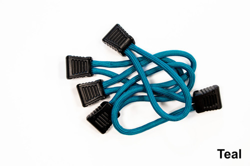 Fishbone Offroad Paracord Zipper Pulls 5 Pcs Teal - FB51279-3 Photo - Primary