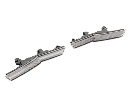 Raxiom 18-23 Dodge Challenger Widebody Axial Series LED Side Marker Lights Front and Rear- Clear - CH15222 Photo - Close Up