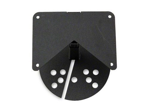 Raxiom 07-18 Jeep Wrangler JK Axial Series License Plate Bracket w/ LED Brake Light - J132759 Photo - Close Up