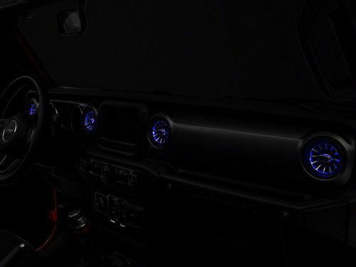 Raxiom 18-23 Jeep Wrangler JL LED Ambient Vent Lighting Kit - J139323-JL Photo - Primary