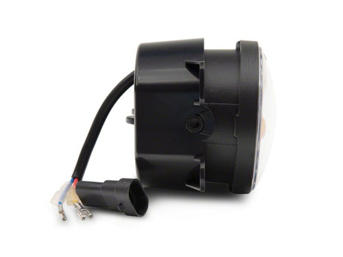 Raxiom 07-18 Jeep Wrangler JK Axial Series 4-In LED Devil Eyes Fog Lights w/ Halo - J142667 Photo - Close Up