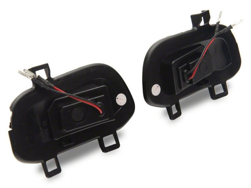 Raxiom 19-23 Chevrolet Silverado/GMC Sierra 1500 Axial Series LED Mirror Lights- Smoked - S136548 Photo - Close Up