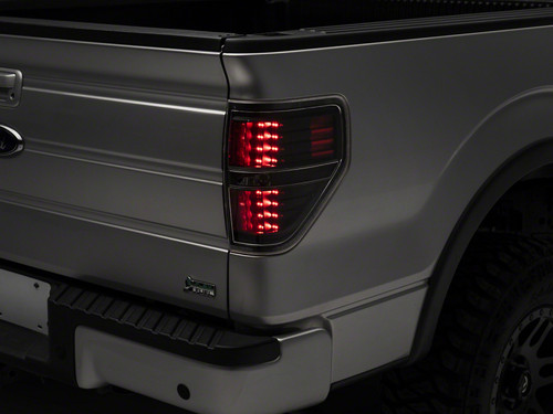 Raxiom 09-14 Ford F-150 Styleside LED Tail Lights- Blk Housing (Clear Lens) - T542842 Photo - Primary