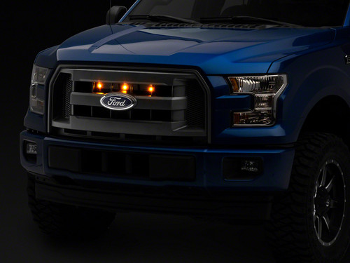 Raxiom 15-17 Ford F-150 Excluding Raptor Axial Series Raptor Style Grille Light Kit - T543357 Photo - Primary