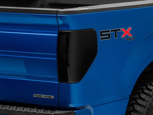 Raxiom 09-14 Ford F-150 Styleside Axial Series LED Tail Lights- Blk Housing (Smoked Lens) - T565678 Photo - Close Up