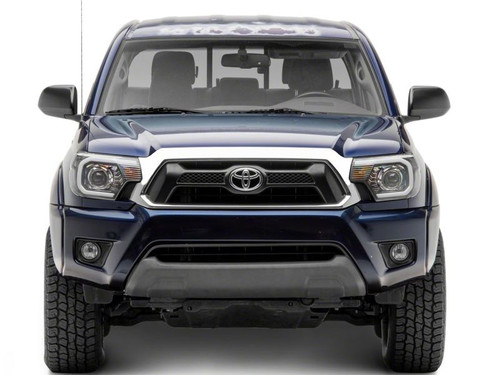 Raxiom 12-15 Toyota Tacoma Axial Series Projector Headlights w/ LED Bar- Blk Housing (Clear Lens) - TT21849 Photo - Close Up