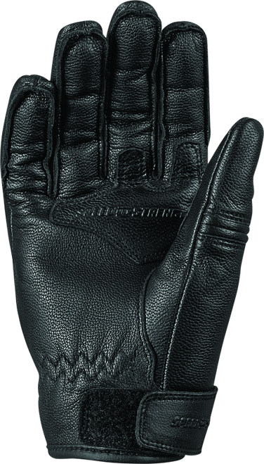 Speed and Strength Throttle Body Leather Glove Black Womens - XS - 880465 User 1