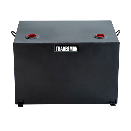 Tradesman Steel Rectangular Liquid Storage Tank - Black - 73055 User 1