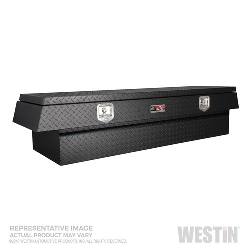 Westin/Brute Contractor TopSider 48in w/ Doors Tool Box - Textured Black - 80-TBS200-48-BT Photo - Primary