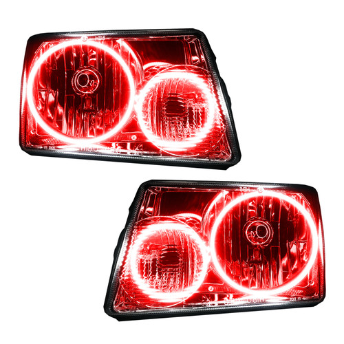 Oracle Lighting 01-11 Ford Ranger Pre-Assembled LED Halo Headlights -Red - 7052-003 Photo - Primary