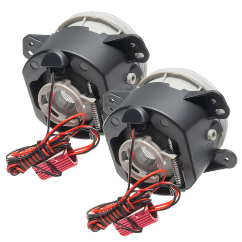 Oracle Lighting 07-09 Jeep Wrangler JK Pre-Assembled LED Halo Fog Lights -Pink - 7080-009 Photo - Close Up