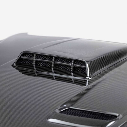 Anderson Composites 21-23 Ford Mustang Mach 1 Type-SK Double-Sided Carbon Fiber Hood - AC-HD21FDMUM1-SK-DS User 1