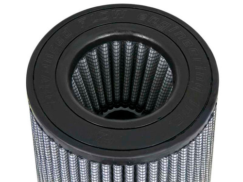 aFe Magnum FLOW Pro DRY S Air Filter 3-1/2in F x 6in B x 4-1/2in T (Inverted) x 9in H - 21-91135 Photo - Unmounted