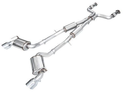 AWE 2023 Nissan Z RZ34 RWD Touring Edition Catback Exhaust System w/ Chrome Silver Tips - 3015-32400 Photo - Primary
