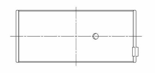 ACL Nissan TB42/TB45/TB48 L6 4.2L/4.5L/4.8L Inline 6 Race Series Engine Connecting Rod Bearing Set - 6B2955HX-STD Technical Drawing
