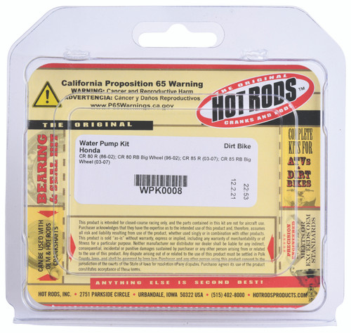 Hot Rods Water Pump Kit - WPK0008 Photo - Primary