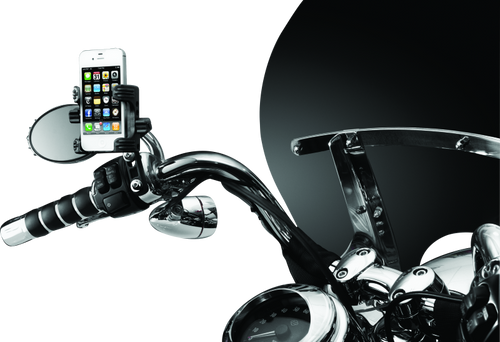 Kuryakyn Tech Connect Standard Cradle For Perch Mount Black - 1698 User 1