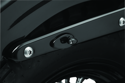 Kuryakyn Fender Strut Cover Plates Gloss Black - 2578 User 1