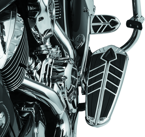 Kuryakyn Spear Driver Floorboard Inserts Indian Chrome - 5650 User 1