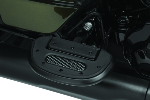 Kuryakyn Heavy Industry Passenger Floorboard Without Adapter Black - 7046 User 1