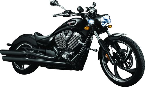 Kuryakyn Trident Dually Without Adapters Black - 7567 User 1