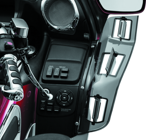 Kuryakyn Dragon Wings 01-17 Honda GL1800 Models Smoke - 8939 User 1