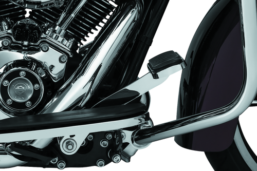 Kuryakyn Extended Brake Pedal Chrome - 9670 User 1