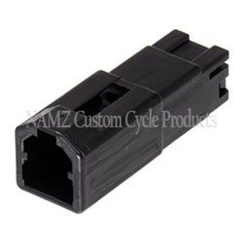 NAMZ AMP 040 Series 2-Position Male Wire Cap Housing Connector (HD 72902-01BK) - NA-174057-2 Photo - Primary