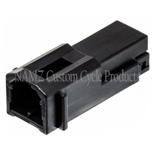 NAMZ AMP Multilock 2-Position Male Wire Cap Housing (HD 73102-96BK) - NA-174460-2 Photo - Primary