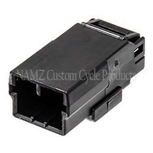 NAMZ AMP Multilcok 3-Position Male Wire Cap Housing (HD 73103-96BK) - NA-174928-2 Photo - Primary