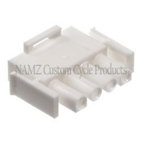 NAMZ AMP Mate-N-Lock 4-Position Female Wire Plug Connector w/Wire & Interface Seals - NA-350779-1 Photo - Primary