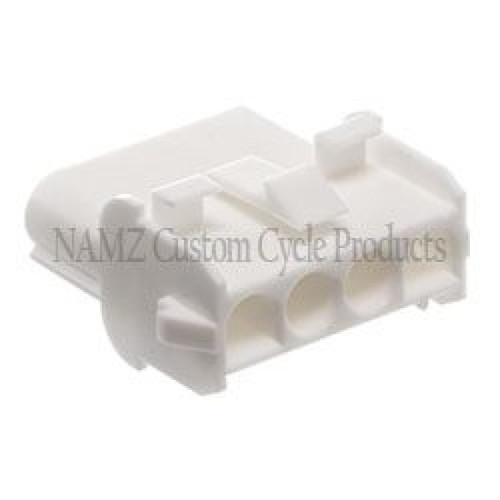 NAMZ AMP Mate-N-Lock 4-Position Male Wire Cap Connector w/Wire Seal - NA-350780-1 Photo - Primary