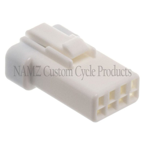 NAMZ JST 4-Position Female Connector Receptacle w/Wire Seal (HD 69200306) - NJST-04R Photo - Primary