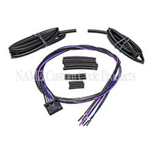 NAMZ 11-17 V-Twin FXST/FLST w/Switch Housing Mounted Signal Front Turn Sig Relocation Harness 36in. - NTSX-3601 Photo - Primary