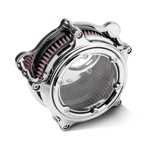 Performance Machine Pm Vision Air Cleaner W/Bezel - 0206-2156-CH Photo - Primary